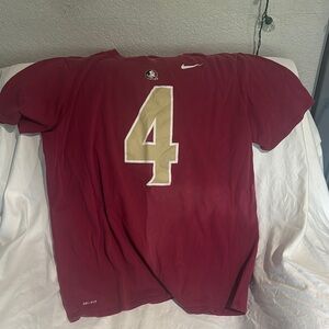 Nike Red Sports Jersey Shirt